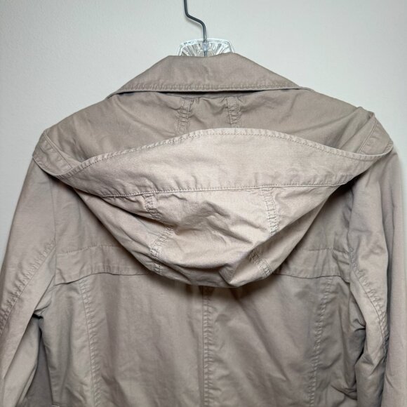 GAP Women's Light Tan Trench Coat - Picture 5 of 6